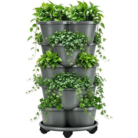 Gartentopf Struktur mit fünf Ebenen Stützfunktion für (1/5)