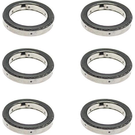 Lot de 6 bagues d'étanchéité d'injecteur de carburant pour moteur BMW N55 N20 (référence 13537577649) (1/5)