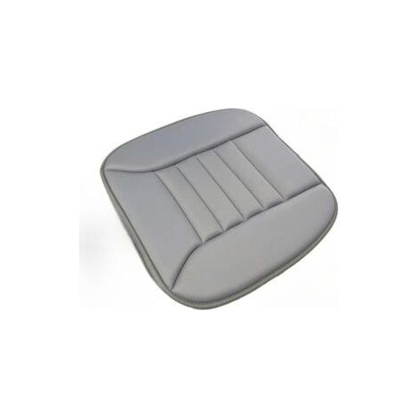BUNTHAUS Coussin de siège auto gris en mousse à mémoire de forme, soutien confortable antidérapant universel pour voiture (1/5)