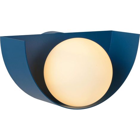 Applique murale bleue boule blanche Benni G9 28W Lucide (1/2)