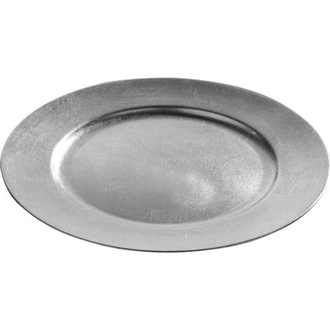 Premier Housewares Silver Decorative Charger