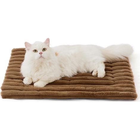 Tapis de chat auto-échauffant - tapis de chat en peluche - tapis de chauffage pour animaux de compagnie - matelas pour 61, 45 (1/4)