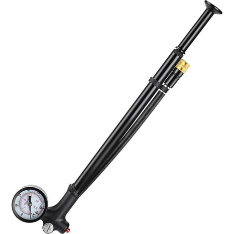 Gonfleur Portatif Pompe à Air pour Pneus Vélo Compresseur Air Gonfleur De Vélo avec Manomètre Mécanique