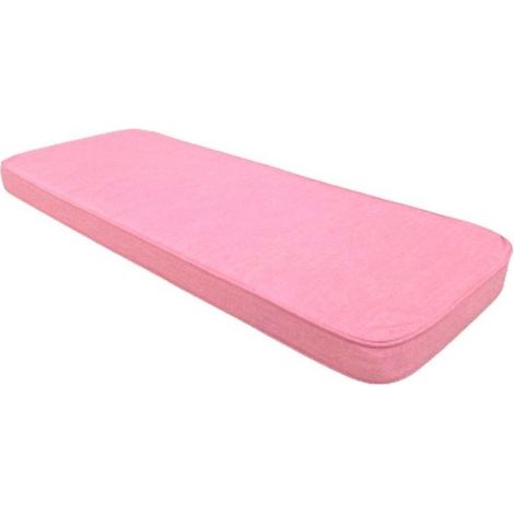 Powder Luxury 2 Seater Bench Cushion - L48 x W116 x D5 cm - Pink