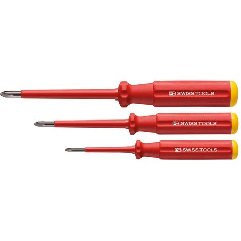 Juego de destornilladores aislados PH Classic VDE de 3 piezas de PB Swiss Tools