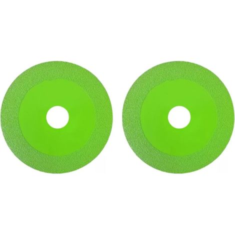 Disque diamant pour coupe verre et céramique, meule circulaire pour bouteilles et carrelage, lot de 2 pièces. (1/5)