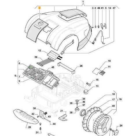 TASTIERA SENZA DISPLAY ORIGINALE STIGA - 112600379/0