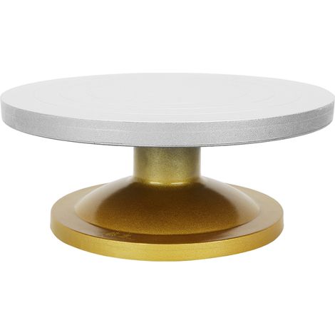 Plateau tournant en céramique 30cm pour modelage argile, table rotative PVC profilé, tour de potier sculpture (1/5)