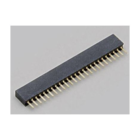 TRU COMPONENTS Barrette femelle (standard) Nbr de rangées: 1 Nombre de pôles par rangée: 6 TC-2506440 1 pc(s) Q201912 (1/2)