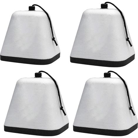 Funda extralarga a prueba de mascotas para grifos de exterior. Revestimiento grueso de espuma y plástico. Banda reflectante para grifos de exterior resistentes a las heladas.