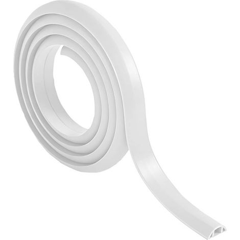 TRU COMPONENTS Ponte passacavi 1565440 PVC Bianco Numero canali: 1 1800 mm Contenuto: 1.8 m