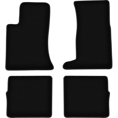 BASIC schwarze Veloursmatten für: Cadilac SRX 0 (2004-2010) (1/5)