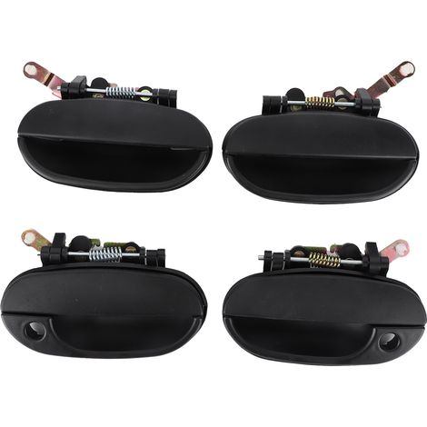 Maniglia esterna per portiera in ABS, compatibile con Hyundai Accent 1995-1999, set da 4 pezzi con codice OEM 82660-22000 (1/5)