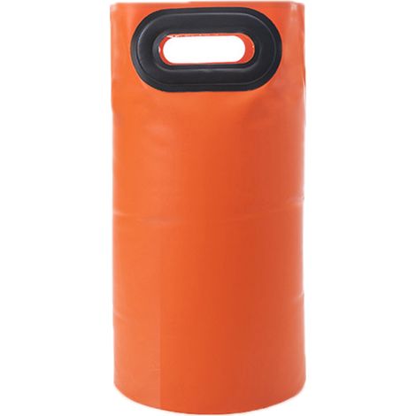 Seau De Bain De Pieds Pliable - Isolation Thermique 30L - Pour Maison Et Détente - Orange (1/5)