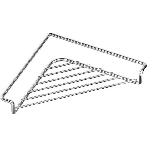 Panier d’égouttoir pour évier en acier inoxydable, support triangulaire multifonction pour la cuisine, lavage de légumes et vaisselle