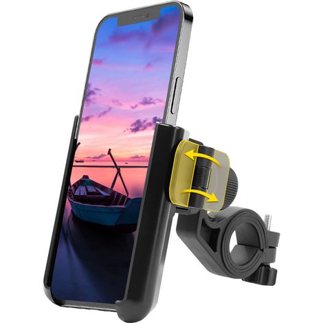 Nouveau support universel à fixation rapide pour vélo/trottinette électrique/moto/support de téléphone multifonction (1/5)