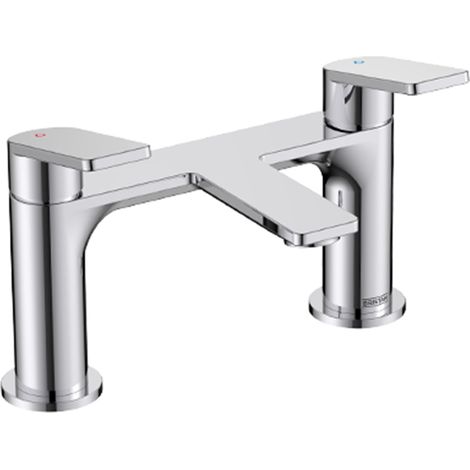 Bristan Frammento Bath Filler Tap Pillar Mounted - Chrome (1/5)