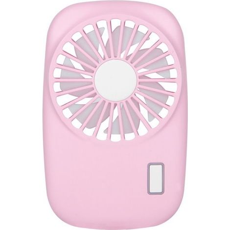 JZSH-Ventilateur portable - Mini ventilateur portable USB, rose - vitesse réglable, idéal femmes et enfants (1/5)