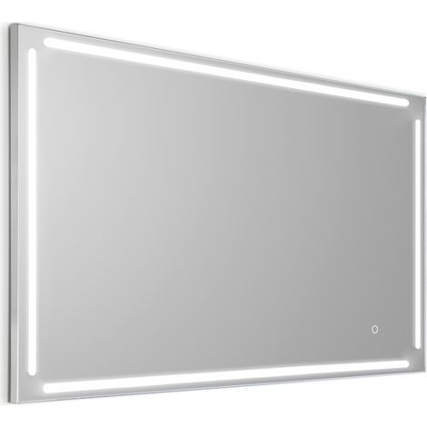 GEDY Paul specchio reversibile 120X80 con led codice prod: 000030033800000 (1/3)