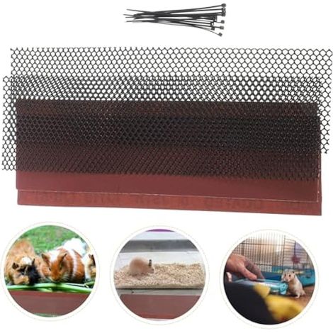 Bande de coupe d'ongles pour animaux de compagnie avec insert texturé amovible pour animaux auto-nettoyants pour hamsters, écureuils et planeurs en sucre, accessoire de toilettage sûr et de (1/5)