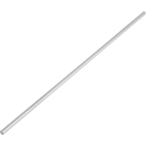 Guide d'arbre de tige de mouvement linéaire, cylindre rond en acier, diamètre de tige de 6 mm (300 mm) (1/5)