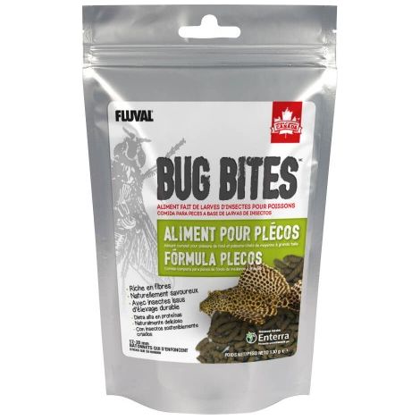 Morsi di bug fluvali bastoncini di plecos, 130g