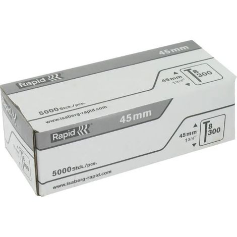 Nägel rapid verzinkt Nr 8 45 mm Box 5000 Stück