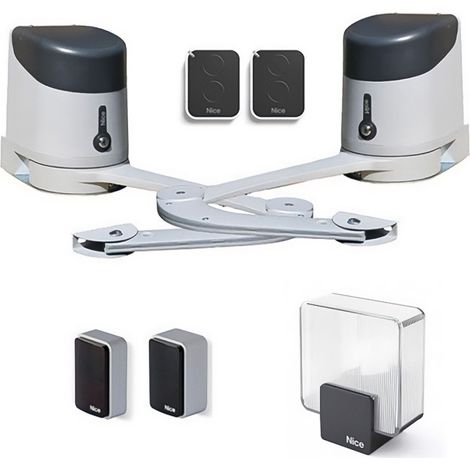 NICE HYKEBDKCE HYKE BD 24v Kit para puertas batientes de 2 hojas hasta 3,5 m (1/3)