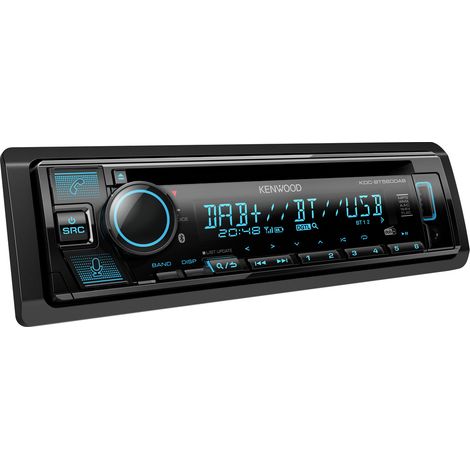 Kenwood KDC-BT560DAB Autoradio Anschluss für Lenkradfernbedienung, Bluetooth®-Freisprecheinrichtung,