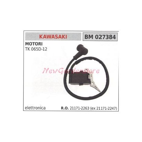 Bobina accensione compatibile tagliasiepi KAWASAKI TK065D soffiatore KAAZ BA650K