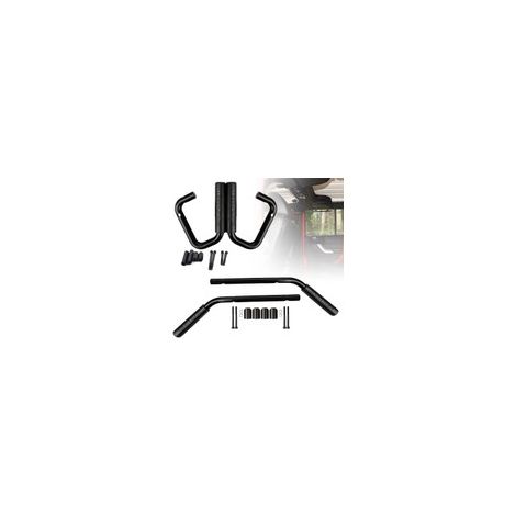 Barre d'appui en acier pour Jeep Wrangler JK 2007-2019, Poignée de sécurité avant et arrière (1/5)