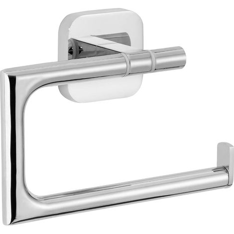 Aluxx double panier de douche, finition brillante aluminium chromé, adhésif, technologie sans percer, 260mm x 180mm x 107mm (1/5)