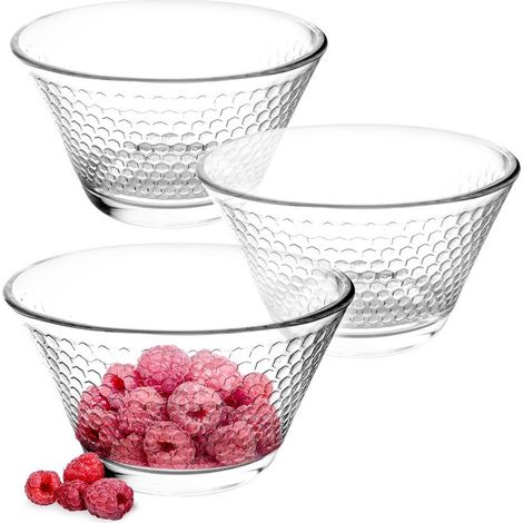 Glasschalen 11,5 cm, 300 ml 3 Stk.
