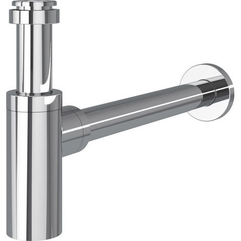 Sifón para lavabo que ahorra espacio, 32 mm (1 1/4") de diámetro. (1/5)