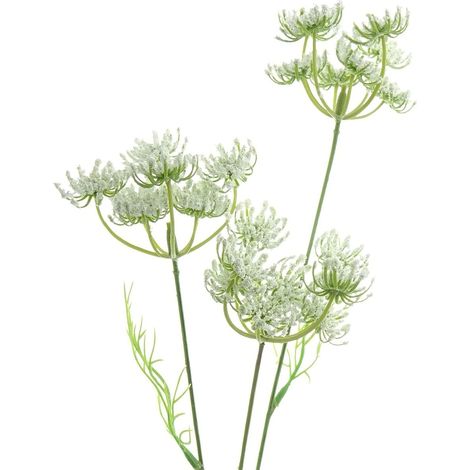 GASPER Knorpelmöhre - Ammi majus Weiß 52 cm - Kunstblumen
