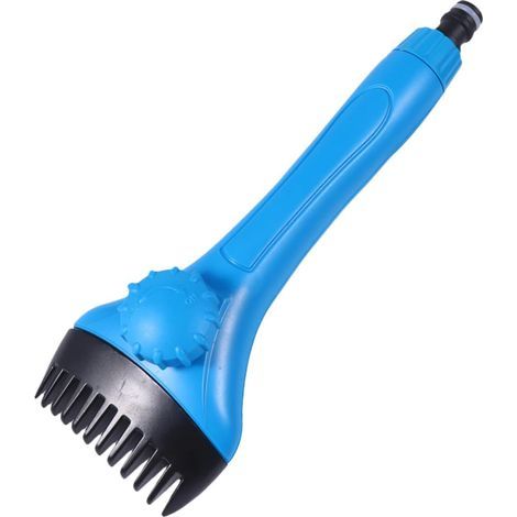 Brosse de nettoyage pour filtre de piscine, outil de nettoyage pour filtres de piscine et de spa, modèle à main, bleu (1/5)