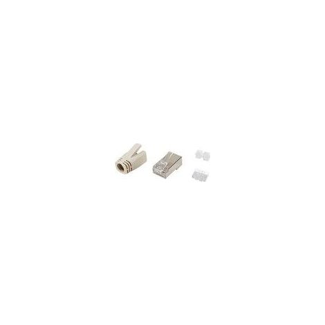 equip 121182 connettore RJ-45 trasparente acciaio inossidabile