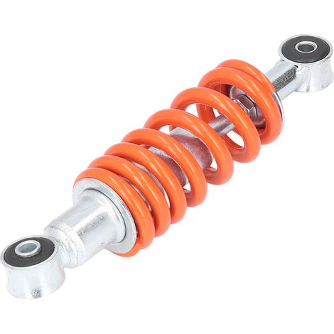 Amortisseur Moto 195mm 1800LB Orange Universel pour Mini Moto Scooter Cyclomoteur Kart (1/5)