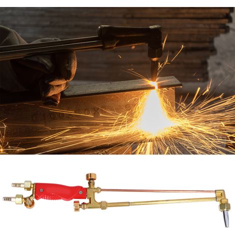 G01-30 Chalumeau de découpe au jet de gaz, coupeur de soudage de tuyaux antidéflagrant au jet de gaz, pistolet de découpe oxyacétylénique (1/5)