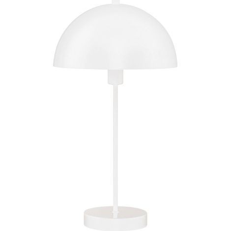 Searchlight Mushroom Lampe de table en métal blanc