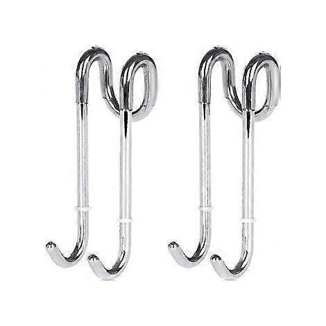 Duschkabine für Badezimmer, 2-teilig, sehr leichter Badezimmerhaken zur Aufbewahrung in der Dusche, Duschtür (11 cm)
