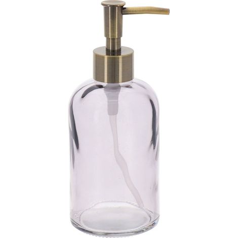 Dispenser di sapone in vetro 410ml - grege - Tendance