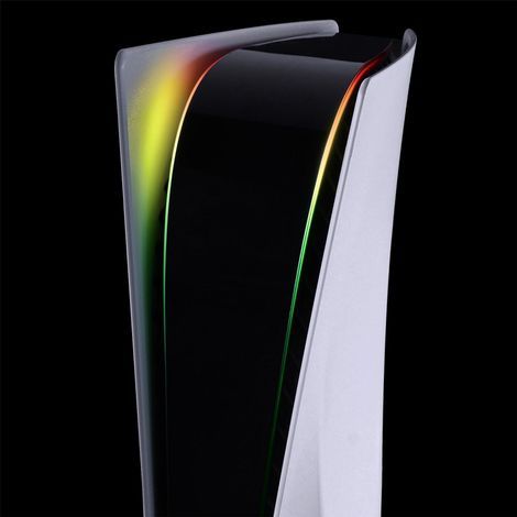 Autocollant LED arc-en-ciel pour console PS5 - Stickers lumineux compatibles barre de lumière Playstation 5 (1/5)