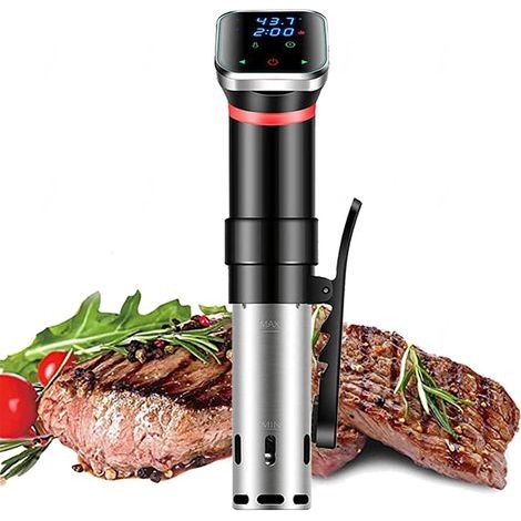 Machine Sous Vide, Circulation D'eau à Circulation D'eau Tactile LCD étanche IPX7, Cuisson Dans L'eau avec Affichage Numérique, Température Précise et Minuterie (1/5)