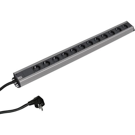 Bachmann 300.002 - Regleta profesional (12 enchufes) (1/2)