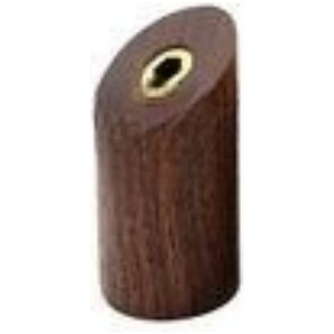 Lot de 6 Patères à Encoche en Bois de Noyer pour Murs Poteaux Décoration Intérieure et Aménagement Extérieur (1/5)