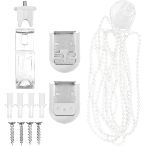 Kit de réparation léger et facile à installer pour stores enrouleurs, support métallique chaînette (1/5)
