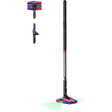 Dyson PencilVac Fluffycones Aspiradora escoba Batería Secar Sin bolsa 0,8 L Negro, Gris (1/5)