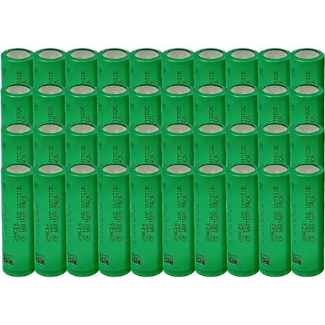 Batería de iones de litio, capacidad de 3000 mAh, voltaje de 3,7 V, 40 unidades, 3,7 V-a (1/2)