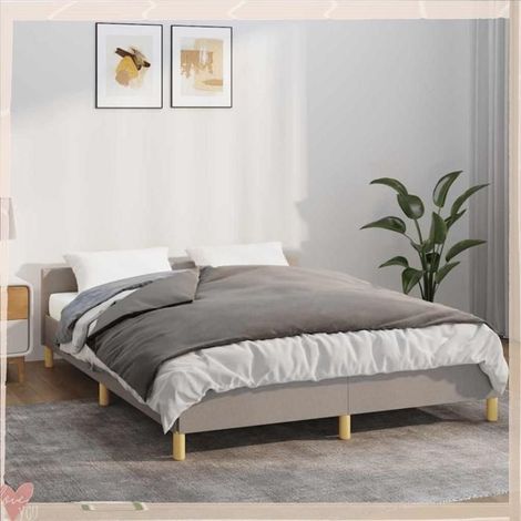 350829 Couverture lestée avec housse Gris 150x200 cm 11 kg Tissu (1/5)